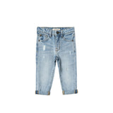 Your Wishes | Denim Tapered Jeans