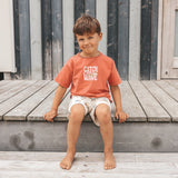 Your wishes | Wide tee ginger | Garment dye