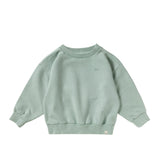 Your wishes | Wide sweater ocean | Garment dye