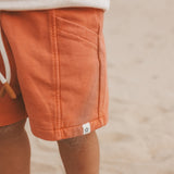 Your wishes | Relaxed shorts ginger | Garment dye