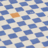 Arsene & Les Pipelette | Sweatshirt Checkered Terry Cobalt