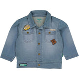 Bess | Jacket Jog Denim | Stone wash