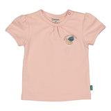 Bess | Shirt good vibes | Peach powder