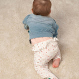 Bess | Legging Ajour Hearts | Off white