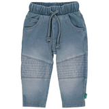 Bess | Pants jog denim | Stone wash