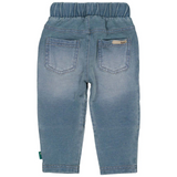 Bess | Pants jog denim | Stone wash