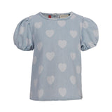 Looxs | Little Blouse Denim Heart