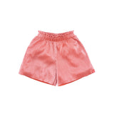 Z8 | Rumi Metallica Plisse shorts | Living Coral