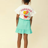 Looxs Little | Skirt Crinckle Bright Green