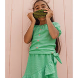 Looxs | Little Top Crinckle Bright Green