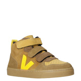 Veja | Small V-10 Mid Suède Multico Camel