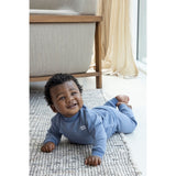 Feetje | Wafelpyjama | Blue melange