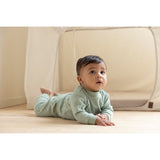 Feetje | Wafelpyjama | Green melange