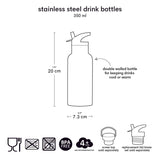 Little Lovely Company | RVS drinkfles | Voertuigen