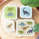 Little Lovely Company | Lunch & Snack box set | Dinosaurussen