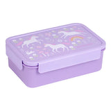 Little Lovely Company | Bento Lunch box set | Unicorn