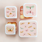 Little Lovely Company | Lunch & Snack box set | Vlinders