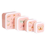 Little Lovely Company | Lunch & Snack box set | Vlinders