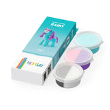 Hey Clay | Rainbow Unicorn | Rainy 3 potjes
