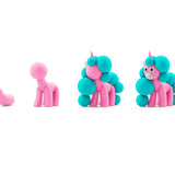 Hey Clay | Rainbow Unicorn | Cloudy 3 potjes