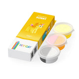 Hey Clay | Rainbow Unicorn | Sunny 3 potjes