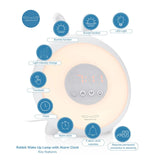 Rabbit & Friends | Wake Up Clock Lamp With Alarm White