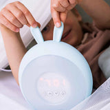 Rabbit & Friends | Wake Up Clock Lamp With Alarm Clock Blue
