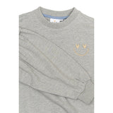 The New | Renate Glitter Sweatshirt |Light Grey Melange