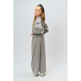 The New | Renate Glitter Sweatshirt |Light Grey Melange