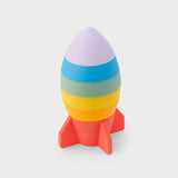 Ticket | Silisoft Stapelbare Raket ( Regenboog) 0 Mnd+