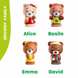 Klorofil | Speelset Familie Browny