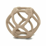 Petit Monkey | Silicone Babybal Taupe 0+
