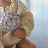 Atelier Pomme | Speenkoord Checked Lila