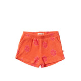 Your Wishes | Flower Terry Shorts Coral