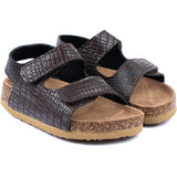 Mikk-Line | Sandaal met Slangen print  Cork