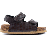 Mikk-Line | Sandaal met Slangen print  Cork