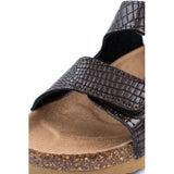 Mikk-Line | Sandaal met Slangen print  Cork