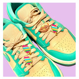 4KiX | Shoe Charm Rainbow Swirl