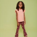 Jubel | T-shirt met backprint | Salsa sunset | Zalm