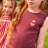 Jubel | Singlet rib | Salsa sunset | Bordeaux