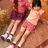 Jubel | Short streep | Seersucker | Salsa sunset | Zalm