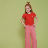 Jubel | Culotte mousseline | Salsa sunset | Roze