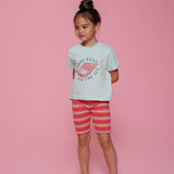 Jubel | T-shirt | Lazy Lagoon | Mint