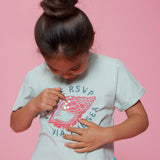 Jubel | T-shirt | Lazy Lagoon | Mint