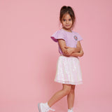 Jubel | T-shirt | Lazy Lagoon | Violet