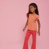 Jubel | T-shirt AOP | Lazy Lagoon | Fuchsia