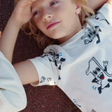 Sturdy | T-Shirt Run The Day | Offwhite
