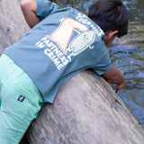 Sturdy | T-Shirt Oversized Lagoon Legends | Petrol