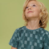 Sturdy | T-Shirt Ruit Badstof | Petrol
