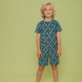 Sturdy | T-Shirt Ruit Badstof | Petrol
